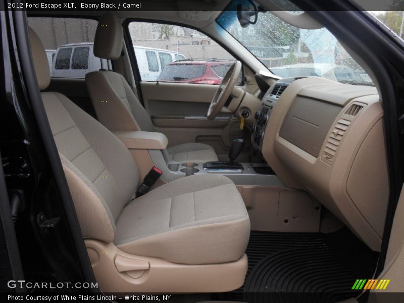 Ebony Black / Camel 2012 Ford Escape XLT