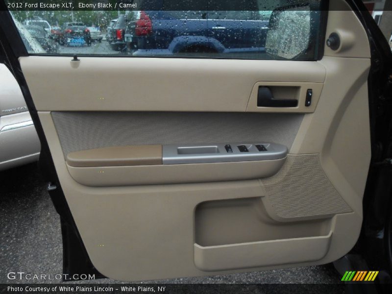 Ebony Black / Camel 2012 Ford Escape XLT