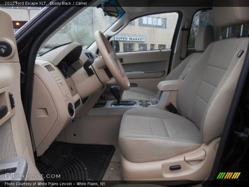 Ebony Black / Camel 2012 Ford Escape XLT