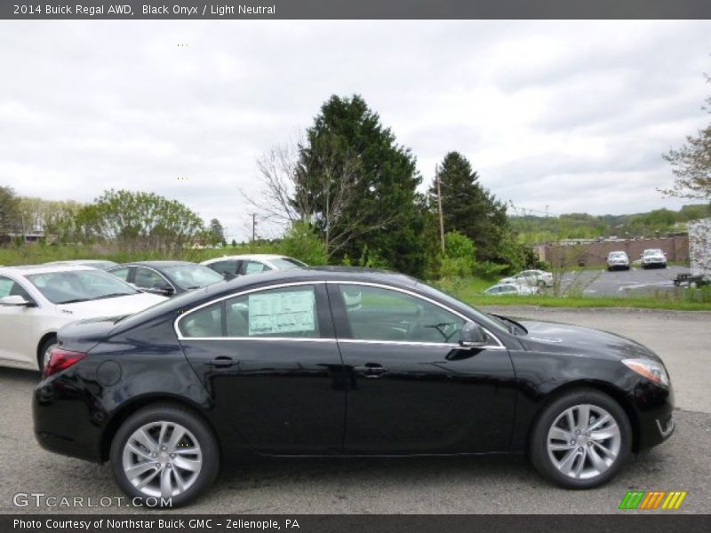 Black Onyx / Light Neutral 2014 Buick Regal AWD
