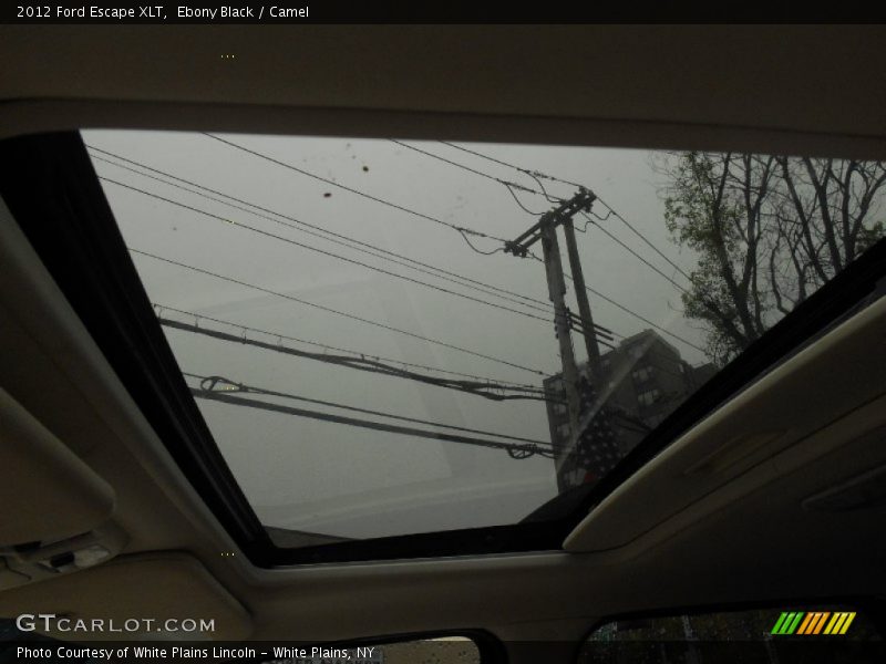 Ebony Black / Camel 2012 Ford Escape XLT