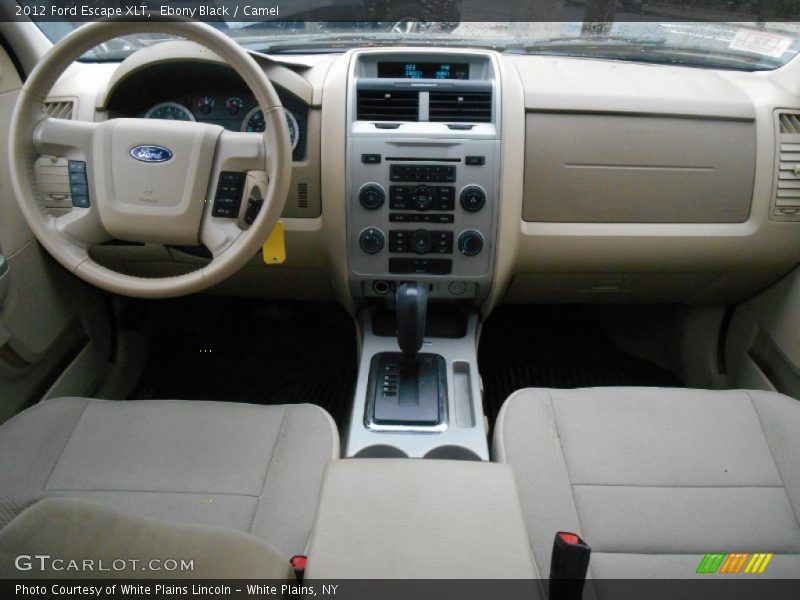 Ebony Black / Camel 2012 Ford Escape XLT