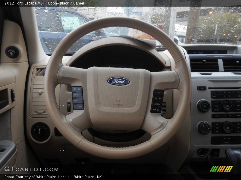 Ebony Black / Camel 2012 Ford Escape XLT