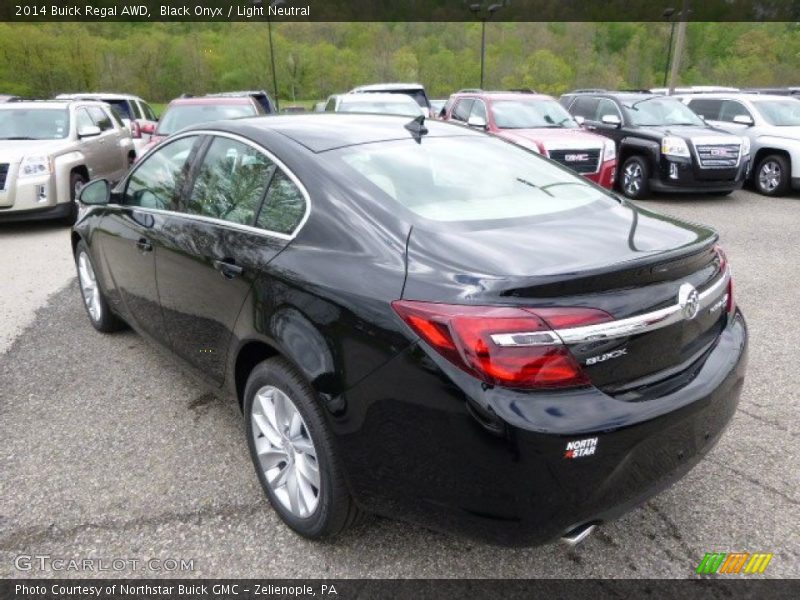 Black Onyx / Light Neutral 2014 Buick Regal AWD