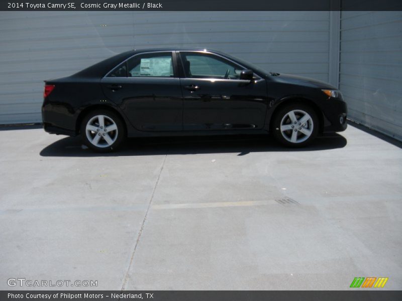 Cosmic Gray Metallic / Black 2014 Toyota Camry SE