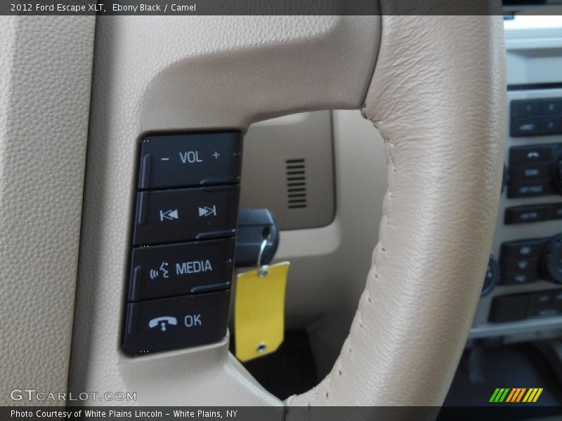 Ebony Black / Camel 2012 Ford Escape XLT
