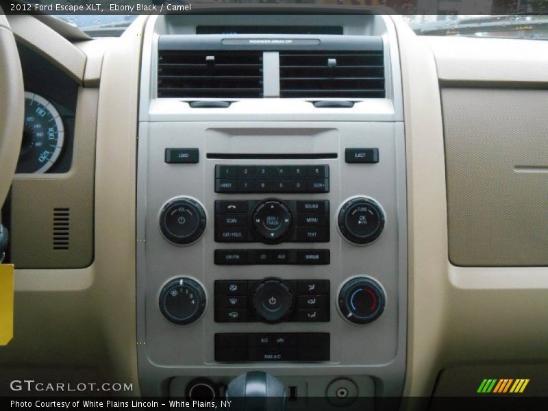 Ebony Black / Camel 2012 Ford Escape XLT
