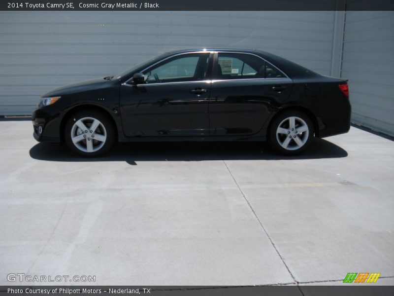 Cosmic Gray Metallic / Black 2014 Toyota Camry SE