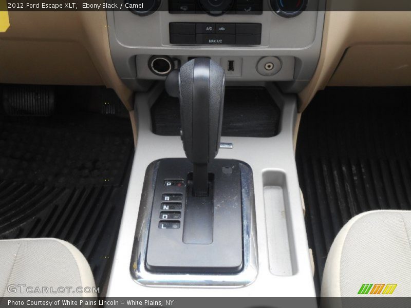 Ebony Black / Camel 2012 Ford Escape XLT