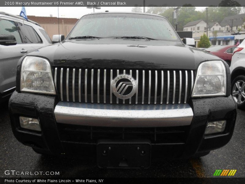 Black / Charcoal Black 2010 Mercury Mountaineer V6 Premier AWD