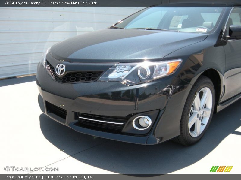 Cosmic Gray Metallic / Black 2014 Toyota Camry SE