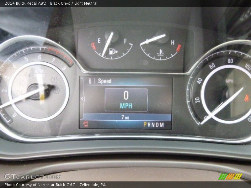 Black Onyx / Light Neutral 2014 Buick Regal AWD