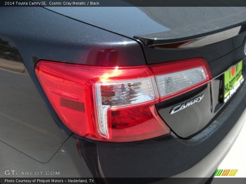 Cosmic Gray Metallic / Black 2014 Toyota Camry SE