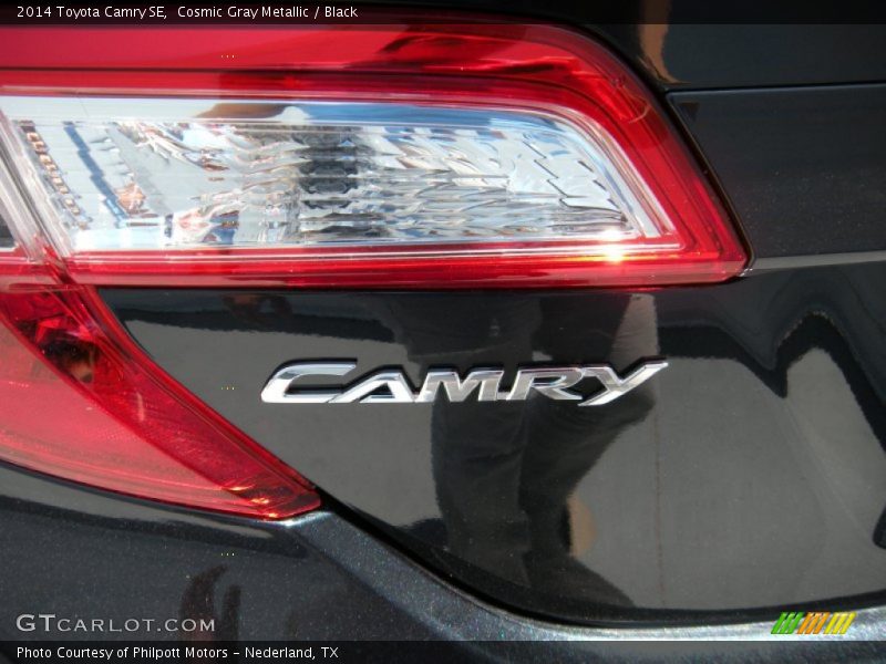 Cosmic Gray Metallic / Black 2014 Toyota Camry SE