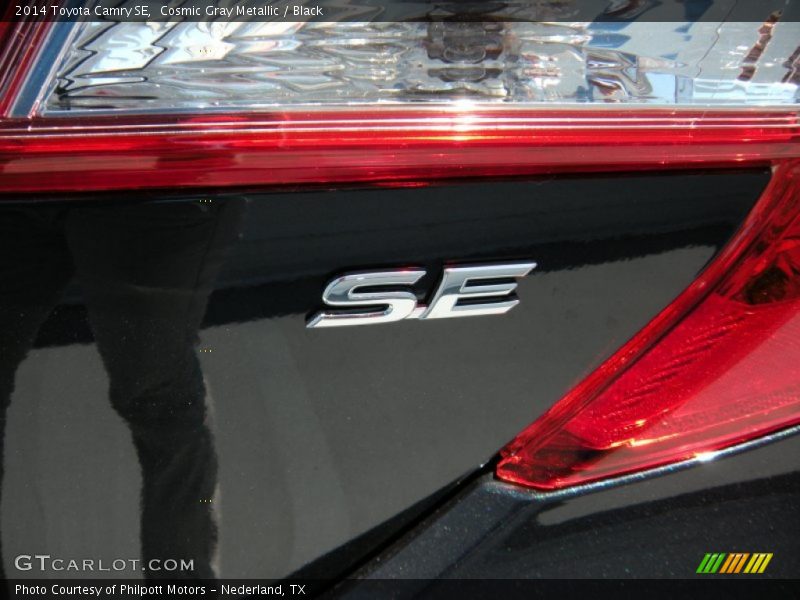 Cosmic Gray Metallic / Black 2014 Toyota Camry SE