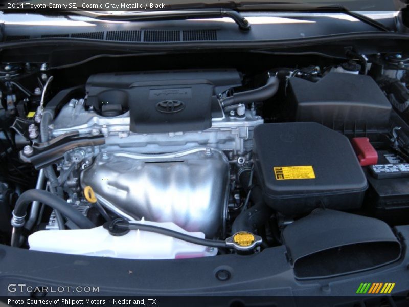 Cosmic Gray Metallic / Black 2014 Toyota Camry SE