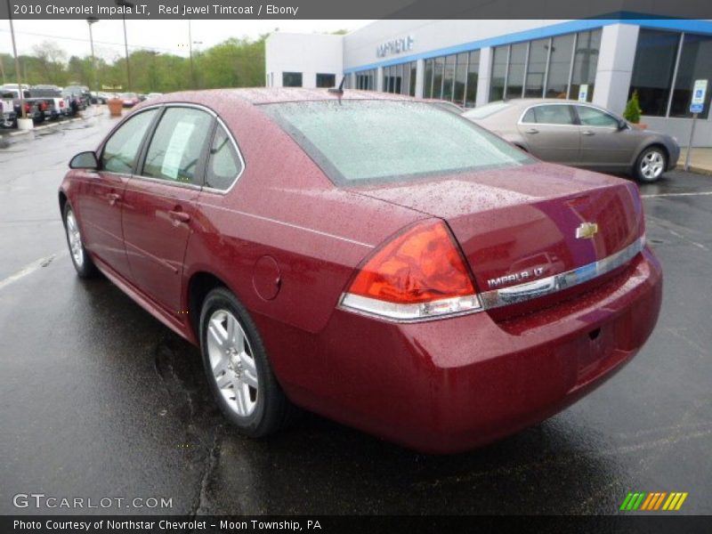 Red Jewel Tintcoat / Ebony 2010 Chevrolet Impala LT