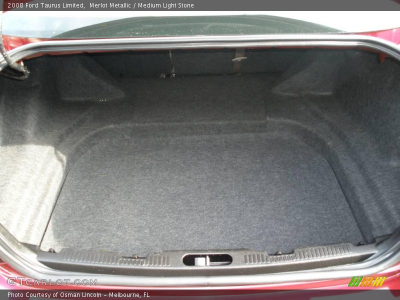 Merlot Metallic / Medium Light Stone 2008 Ford Taurus Limited