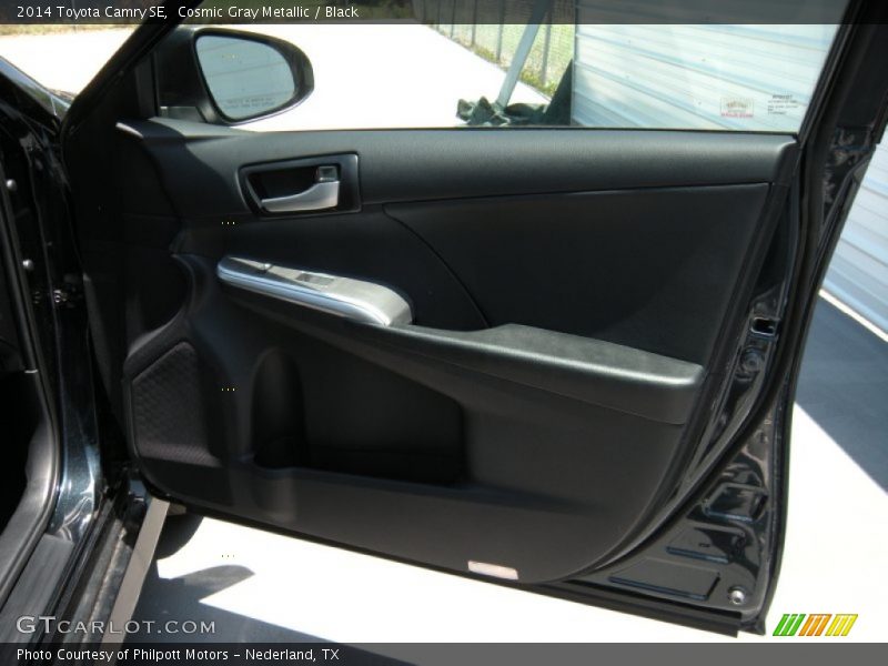 Cosmic Gray Metallic / Black 2014 Toyota Camry SE