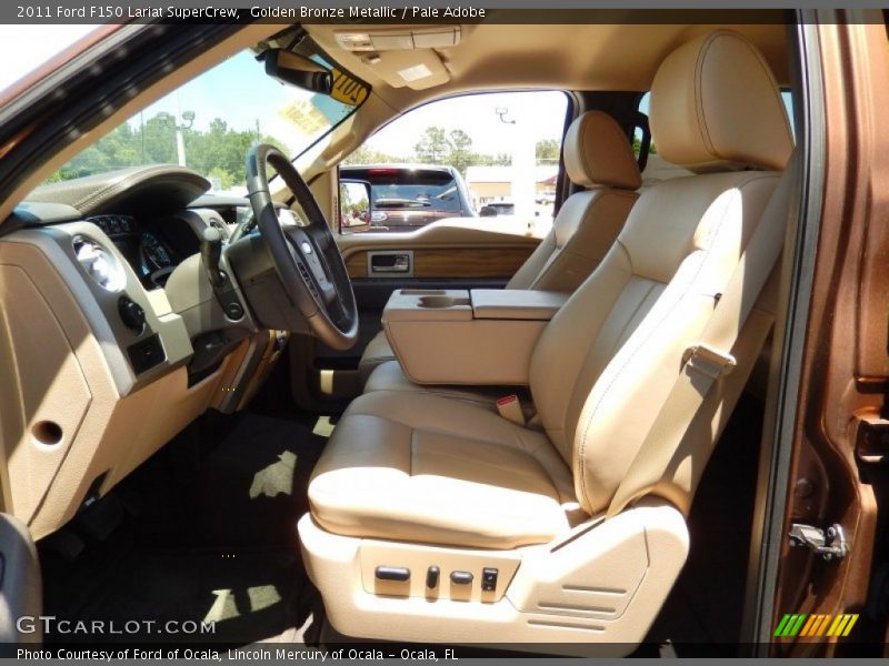  2011 F150 Lariat SuperCrew Pale Adobe Interior