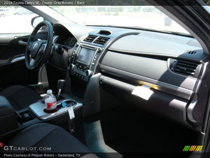 Cosmic Gray Metallic / Black 2014 Toyota Camry SE