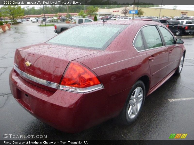 Red Jewel Tintcoat / Ebony 2010 Chevrolet Impala LT