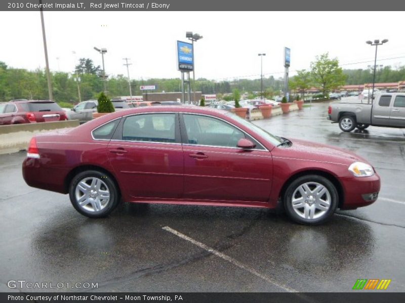 Red Jewel Tintcoat / Ebony 2010 Chevrolet Impala LT
