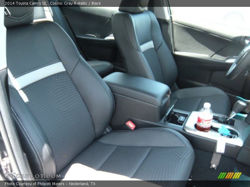 Cosmic Gray Metallic / Black 2014 Toyota Camry SE