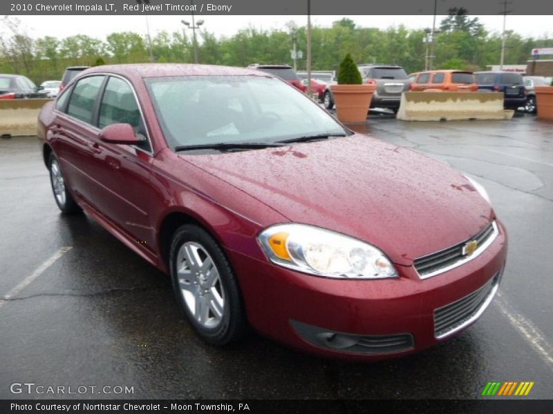 Red Jewel Tintcoat / Ebony 2010 Chevrolet Impala LT
