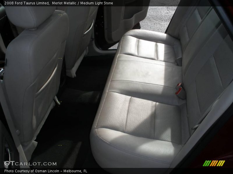 Merlot Metallic / Medium Light Stone 2008 Ford Taurus Limited