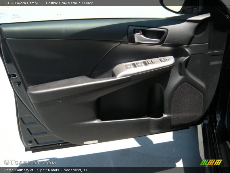 Cosmic Gray Metallic / Black 2014 Toyota Camry SE