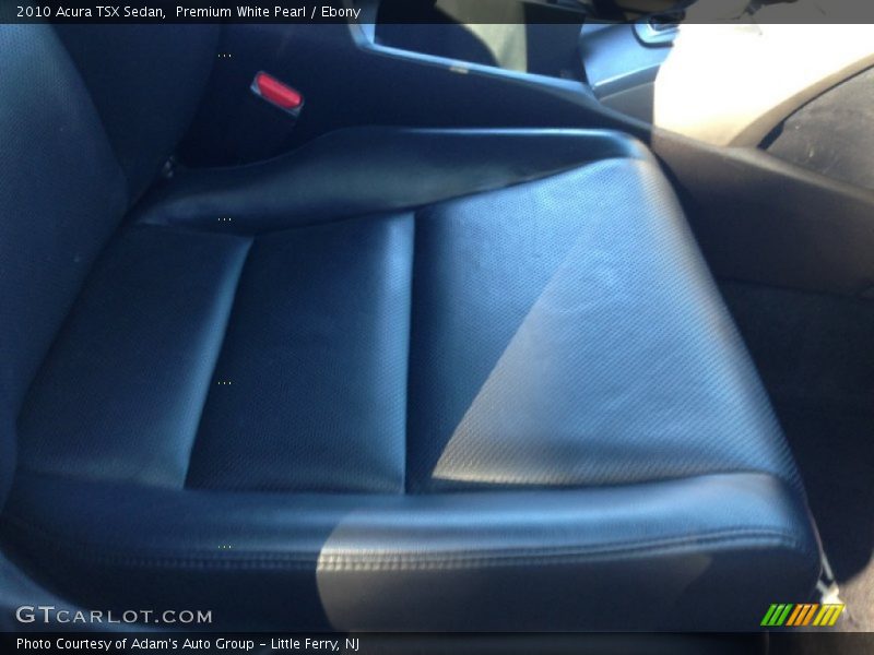 Premium White Pearl / Ebony 2010 Acura TSX Sedan