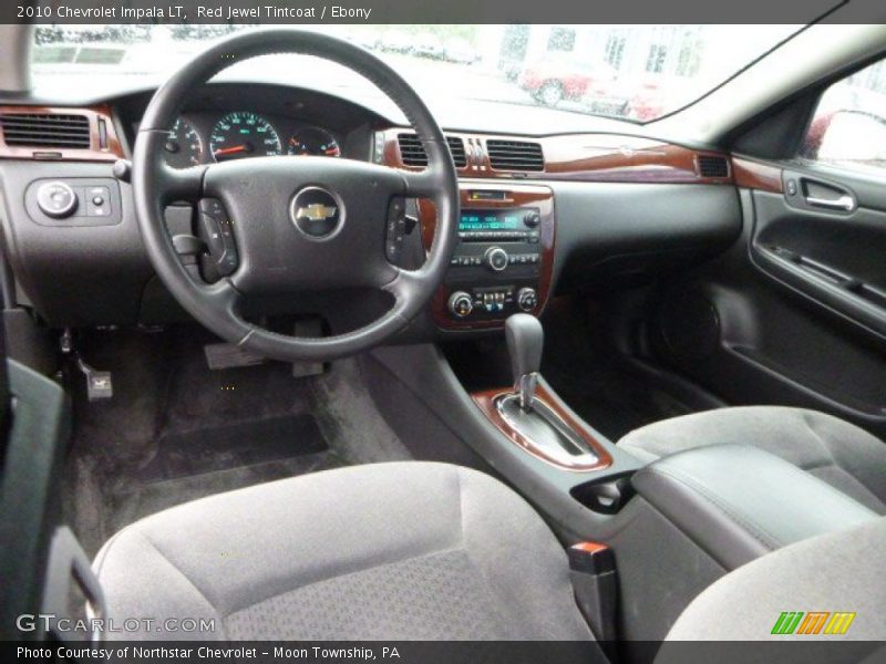 Red Jewel Tintcoat / Ebony 2010 Chevrolet Impala LT