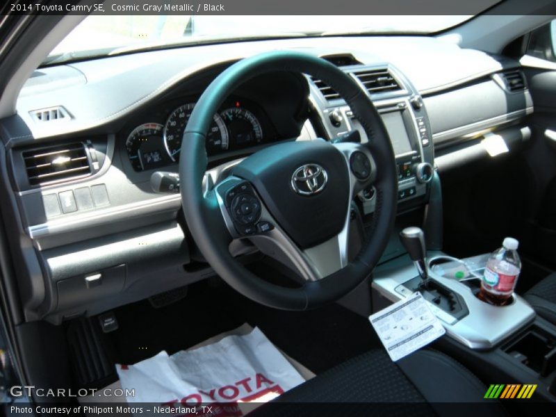 Cosmic Gray Metallic / Black 2014 Toyota Camry SE