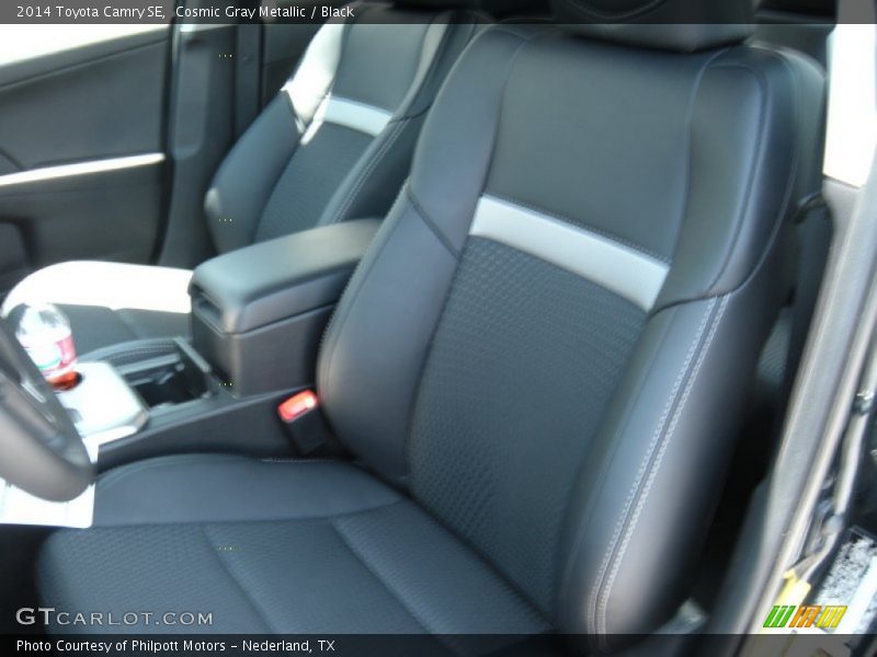 Cosmic Gray Metallic / Black 2014 Toyota Camry SE