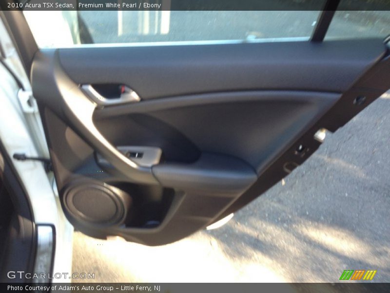 Premium White Pearl / Ebony 2010 Acura TSX Sedan