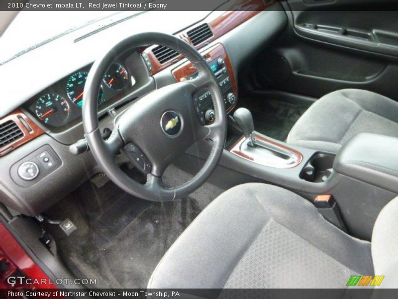 Red Jewel Tintcoat / Ebony 2010 Chevrolet Impala LT