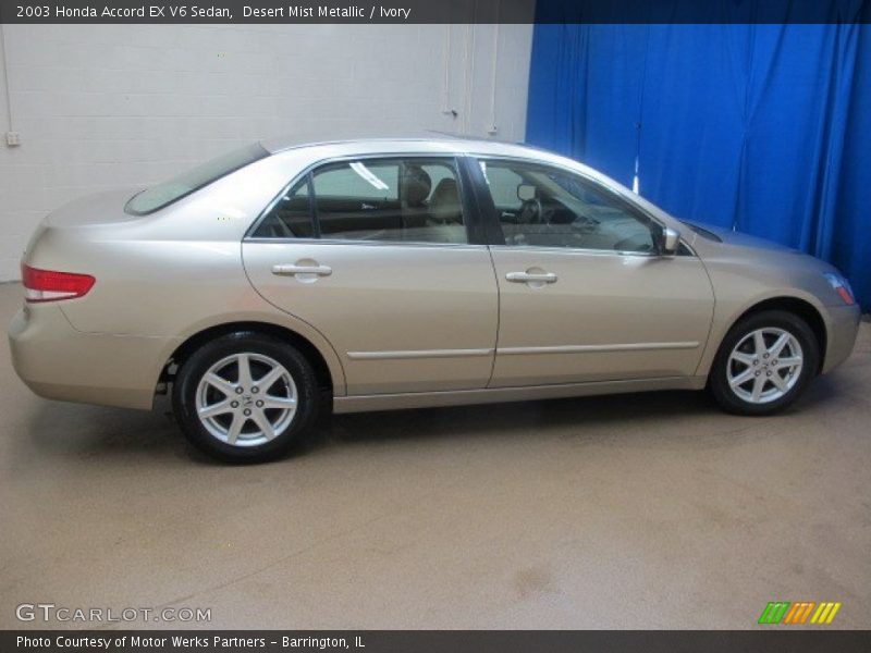 Desert Mist Metallic / Ivory 2003 Honda Accord EX V6 Sedan