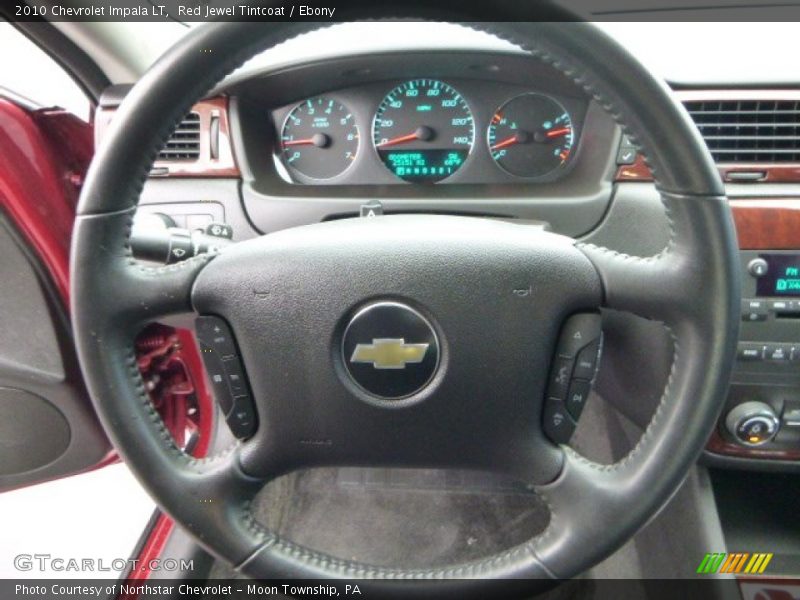 Red Jewel Tintcoat / Ebony 2010 Chevrolet Impala LT