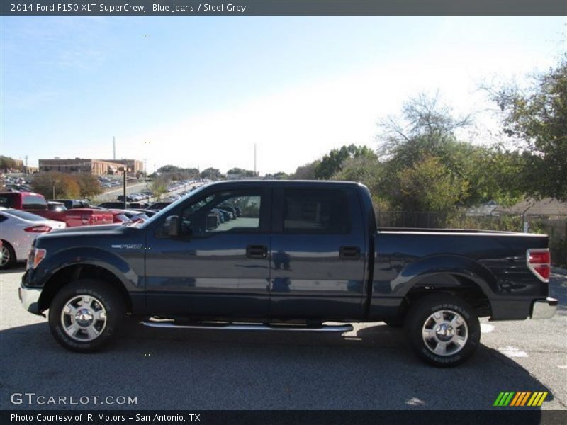 Blue Jeans / Steel Grey 2014 Ford F150 XLT SuperCrew