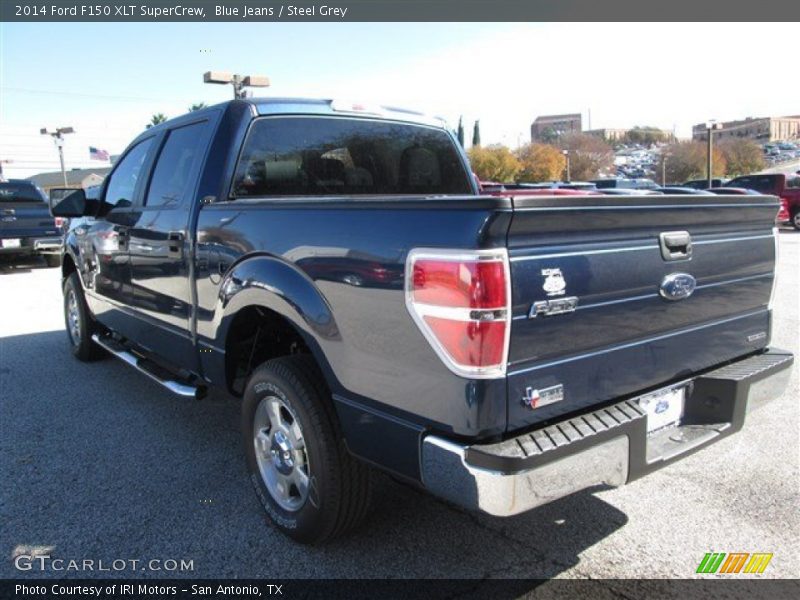 Blue Jeans / Steel Grey 2014 Ford F150 XLT SuperCrew