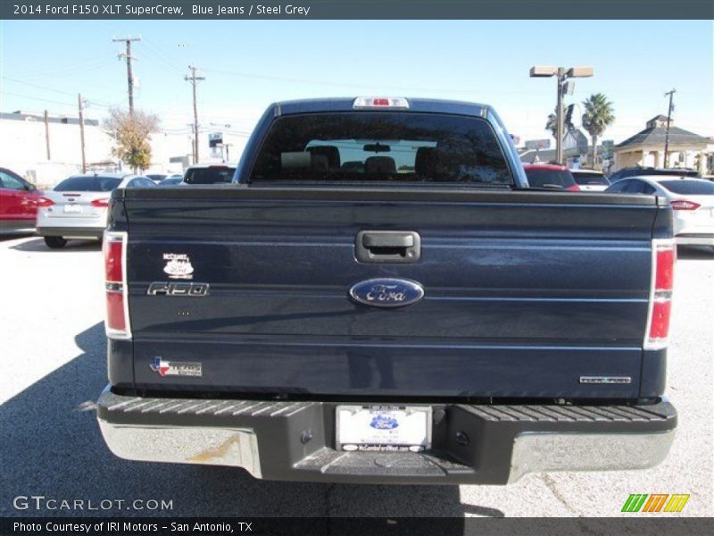 Blue Jeans / Steel Grey 2014 Ford F150 XLT SuperCrew