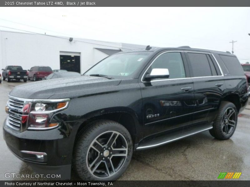 Black / Jet Black 2015 Chevrolet Tahoe LTZ 4WD