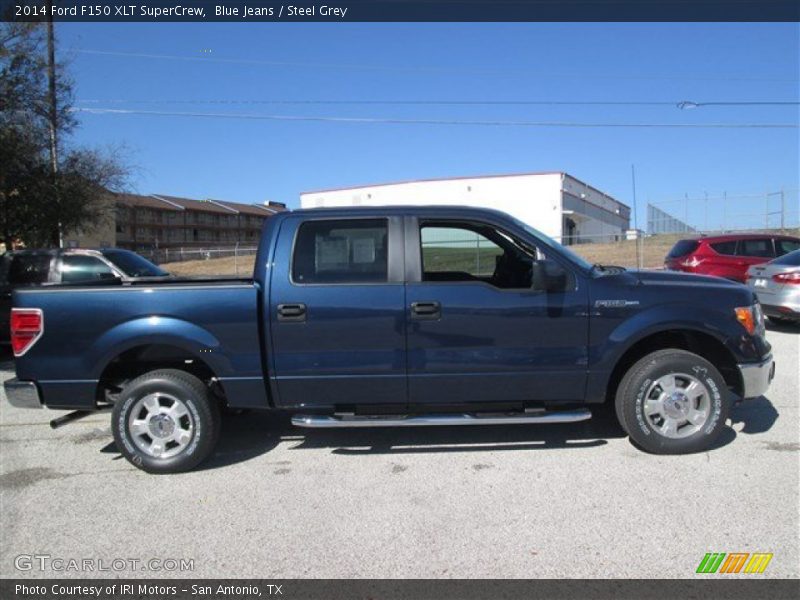 Blue Jeans / Steel Grey 2014 Ford F150 XLT SuperCrew