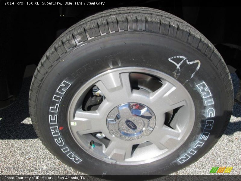 Blue Jeans / Steel Grey 2014 Ford F150 XLT SuperCrew