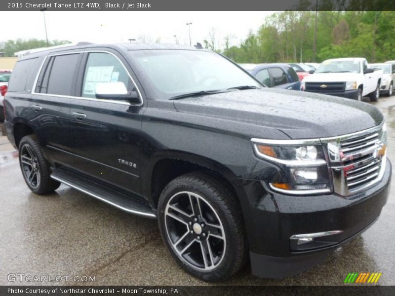 Black / Jet Black 2015 Chevrolet Tahoe LTZ 4WD
