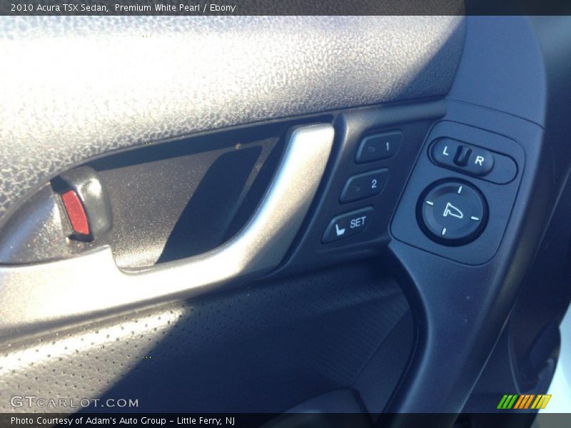 Premium White Pearl / Ebony 2010 Acura TSX Sedan
