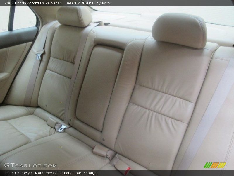 Desert Mist Metallic / Ivory 2003 Honda Accord EX V6 Sedan