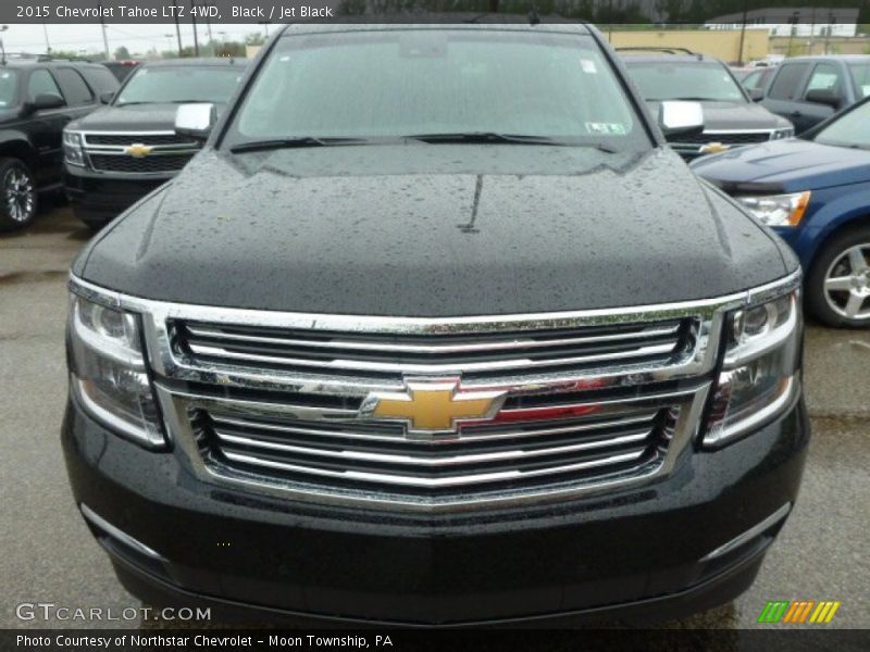 Black / Jet Black 2015 Chevrolet Tahoe LTZ 4WD