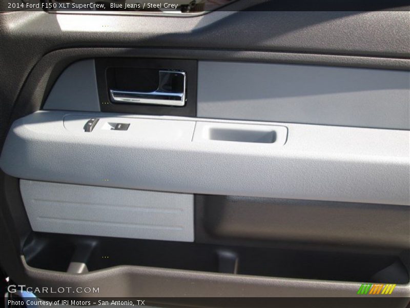 Blue Jeans / Steel Grey 2014 Ford F150 XLT SuperCrew